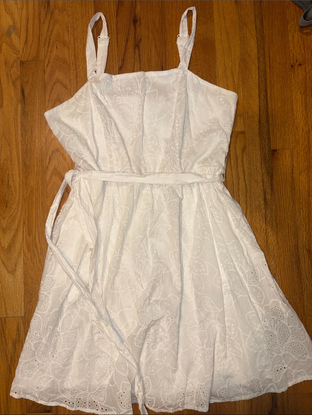 Calypso St. Barth White Eyelet Sundress